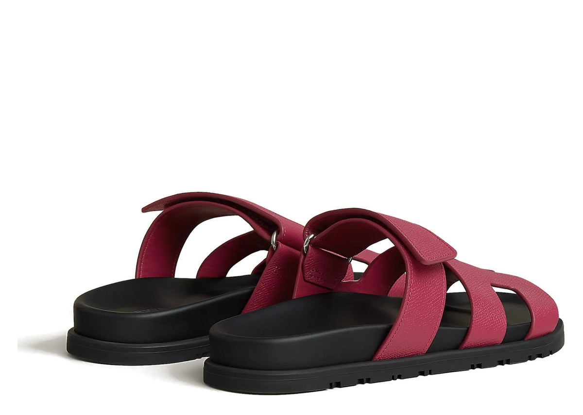 Hermes Chypre Sandal Rose Magenta Epsom Calfskin Leather