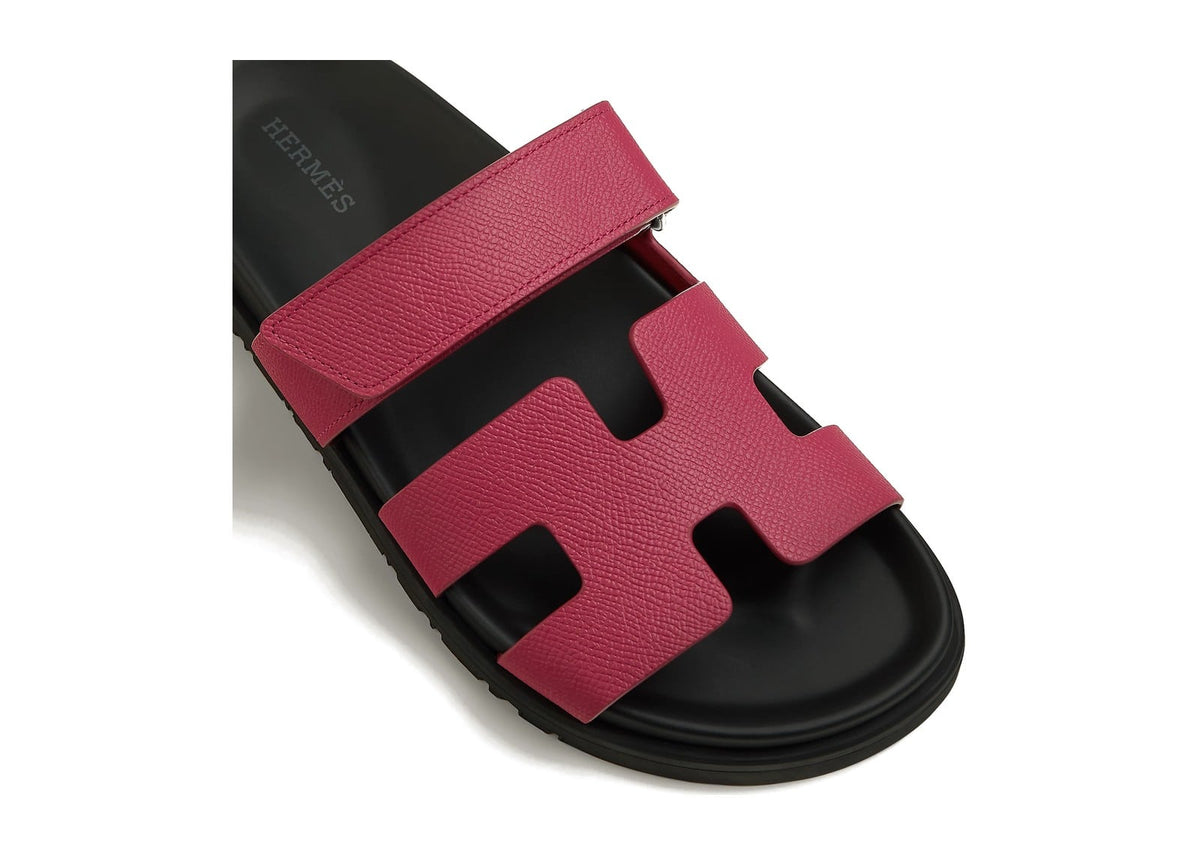Hermes Chypre Sandal Rose Magenta Epsom Calfskin Leather