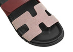 Hermes Chypre Sandal Rouge Calfskin Leather