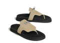 Hermes Empire Sandal Beige Camel Suede Goatskin