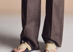 Hermes Empire Sandal Beige Camel Suede Goatskin