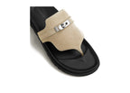 Hermes Empire Sandal Beige Camel Suede Goatskin