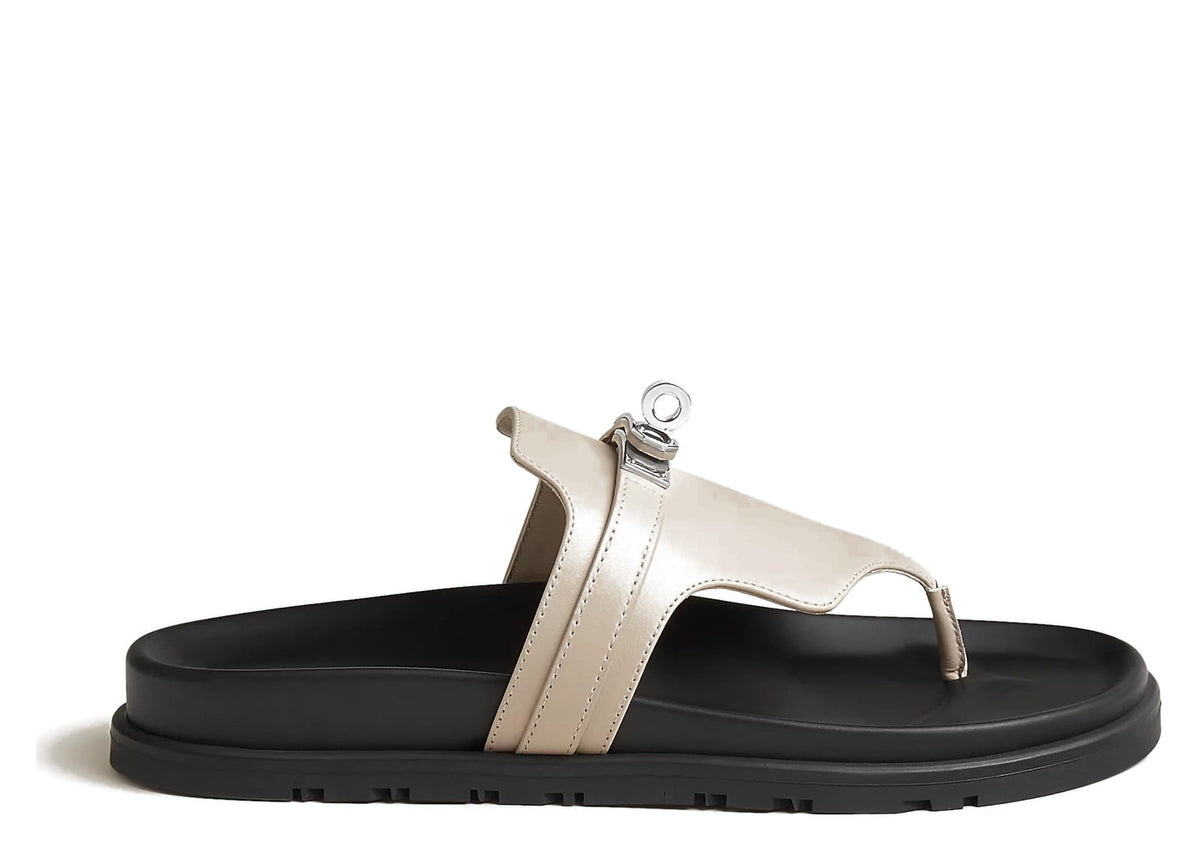 Hermes Empire Sandal Beige Nomade Calfskin Leather