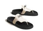 Hermes Empire Sandal Beige Nomade Calfskin Leather
