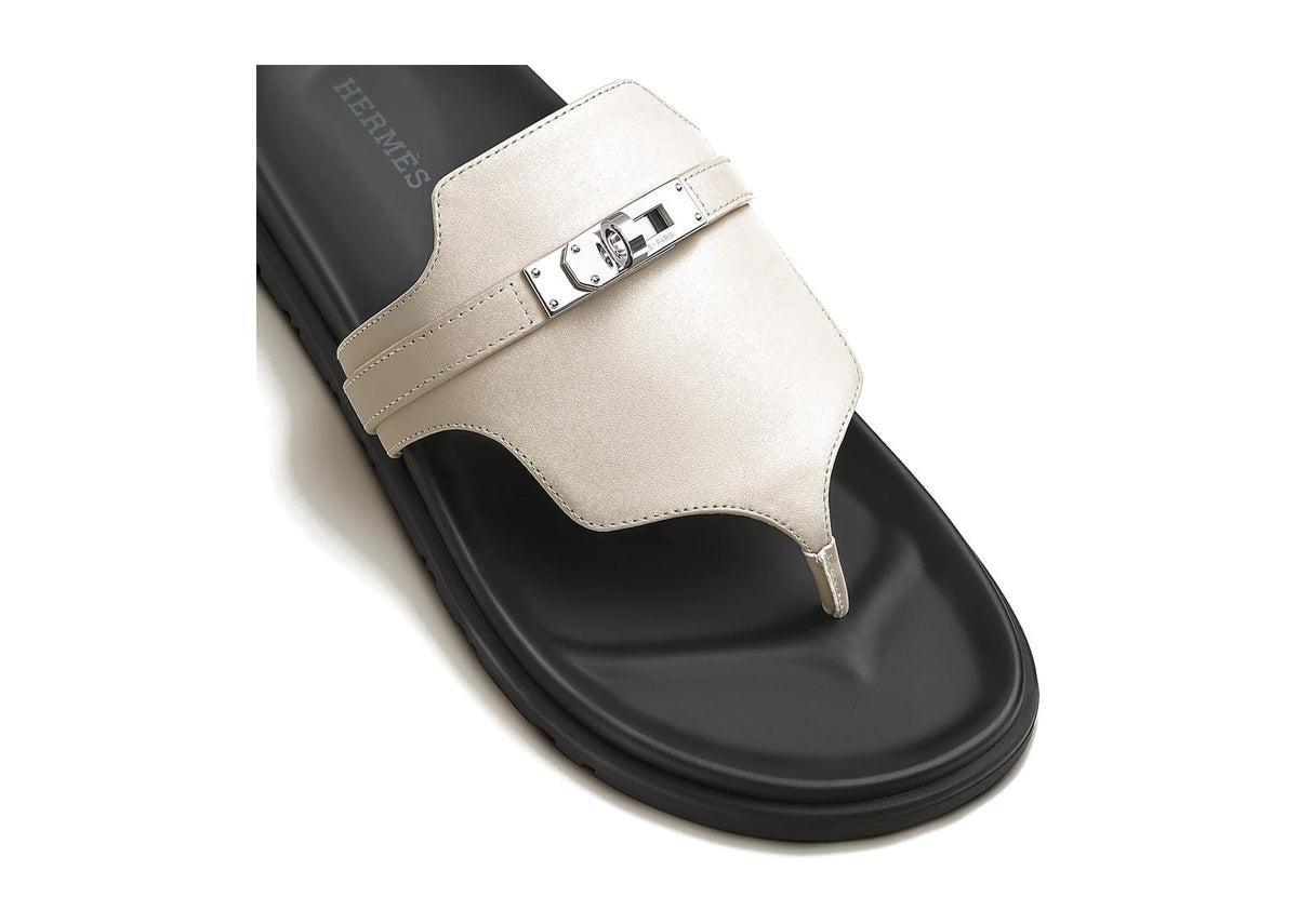 Hermes Empire Sandal Beige Nomade Calfskin Leather