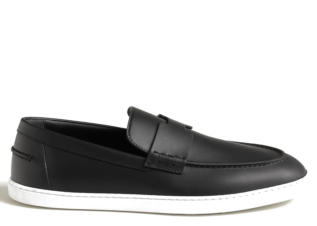 Hermes Job Loafer Black