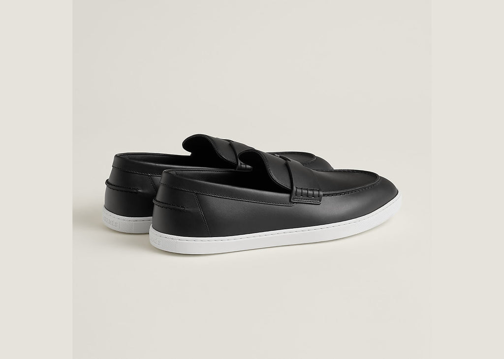 Hermes Job Loafer Black