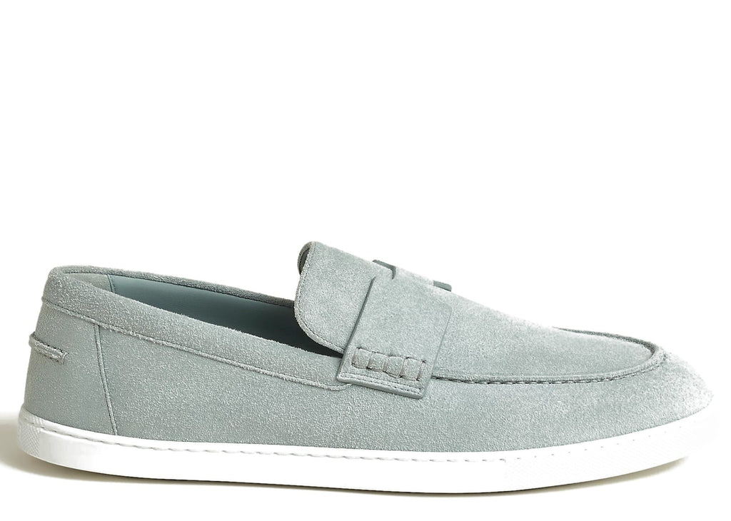 Hermes Job Loafer Bleu Glacier