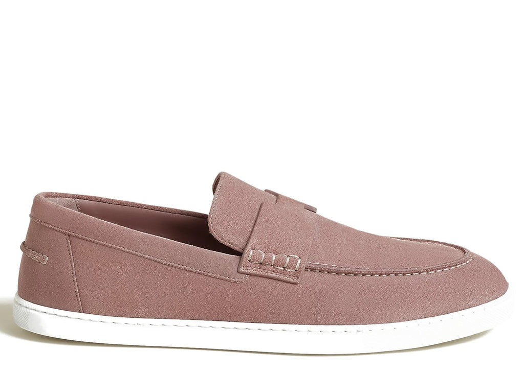 Hermes Job Loafer Rose Antique
