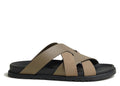Hermes Kazimir Sandal Etoupe Calfskin And Suede Goatskin