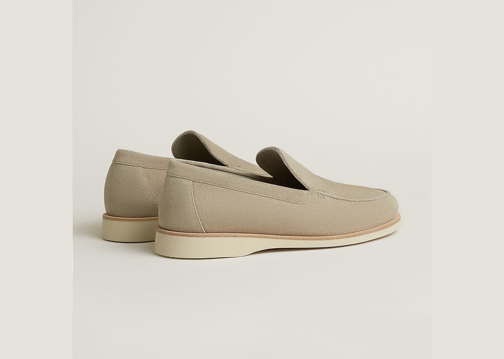 Hermes Low Loafer Beige Esquisse
