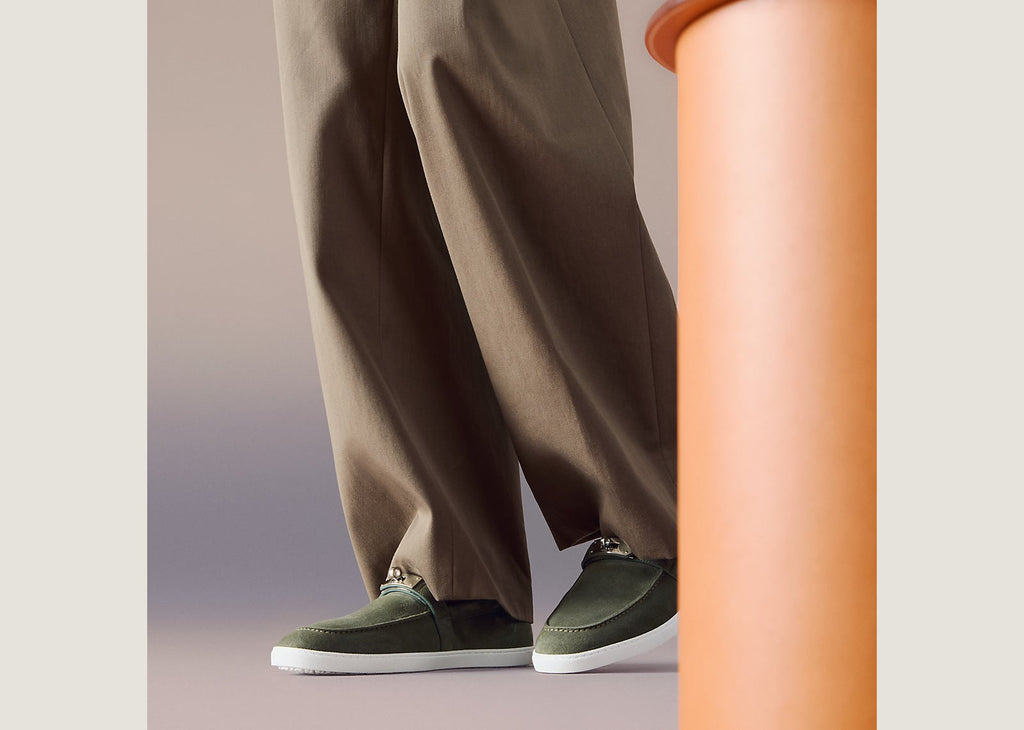 Hermes Mind Loafer Vert Veronese