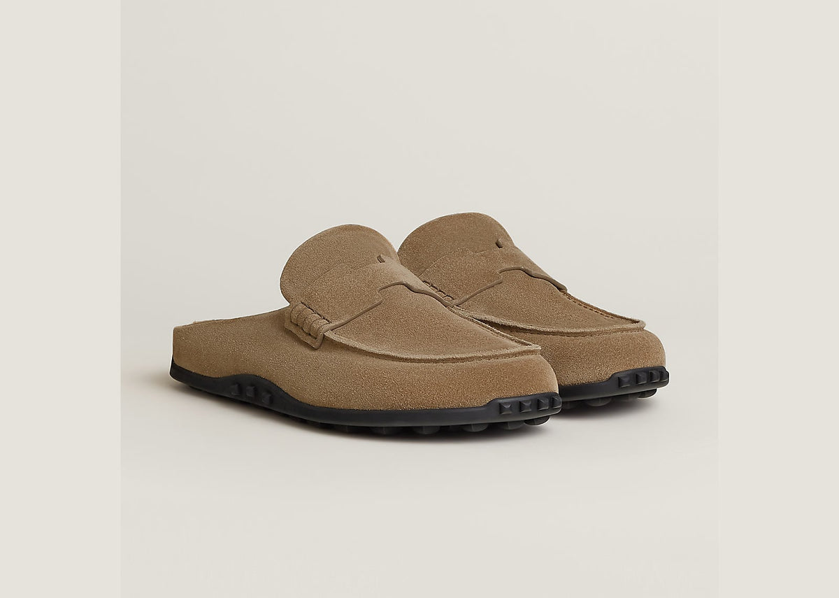 Hermes Mix Mule Beige Sable