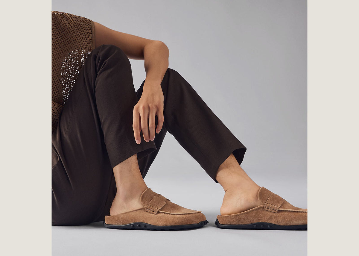 Hermes Mix Mule Beige Sable