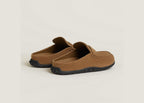 Hermes Mix Mule Brun Fume