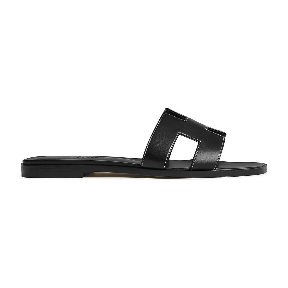Hermes Oran Sandal Nior Box Calfskin Leather