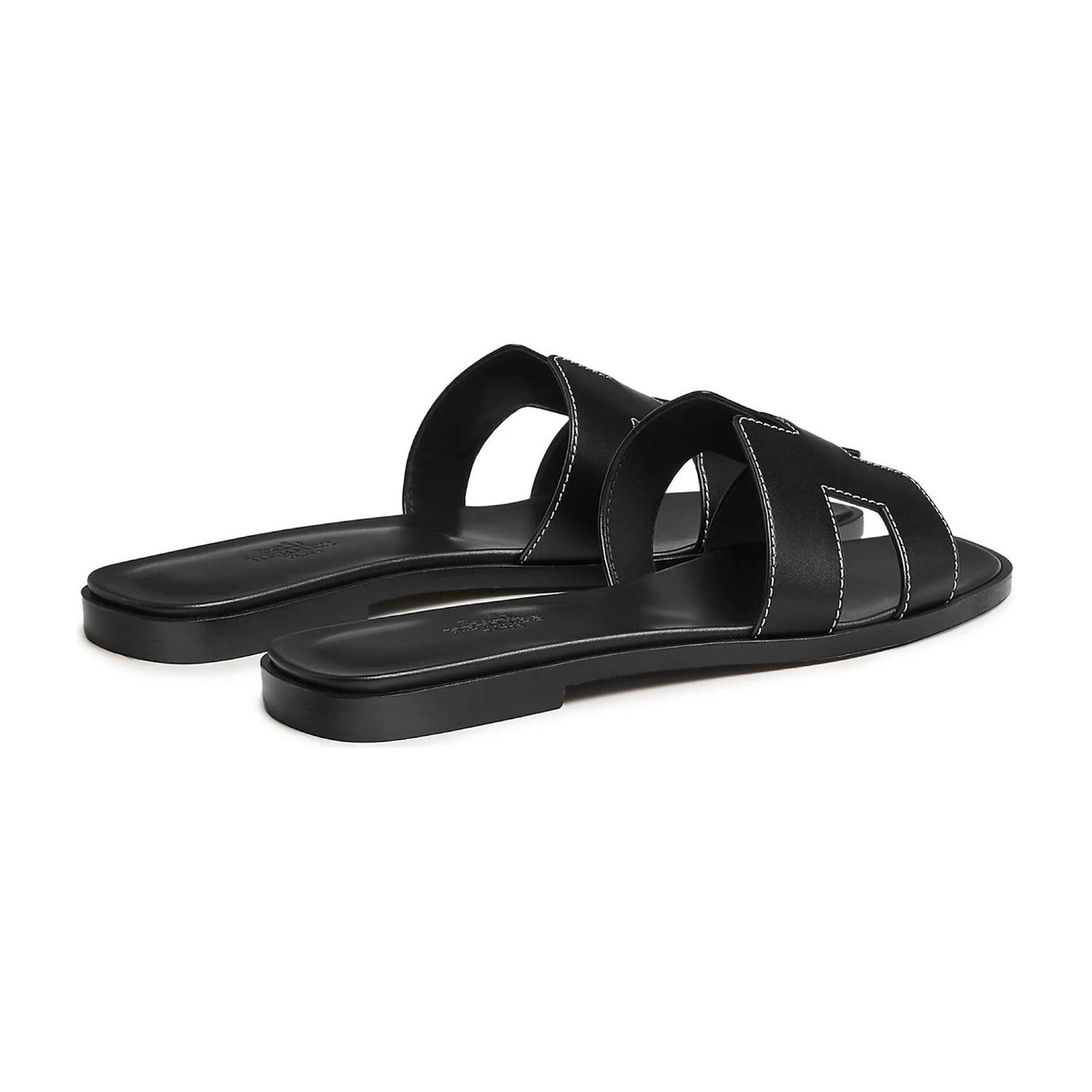 Hermes Oran Sandal Nior Box Calfskin Leather