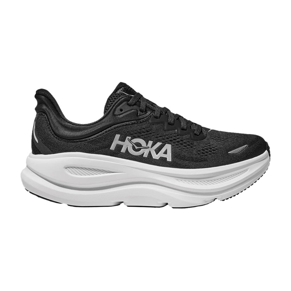 HOKA Bondi 9 Black White (W)