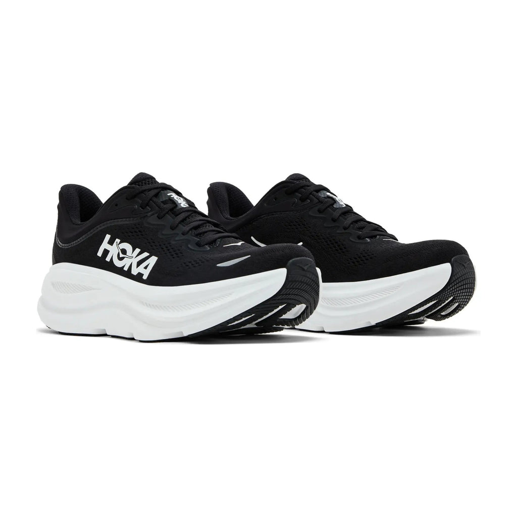 Hoka One One Bondi 9 Black White