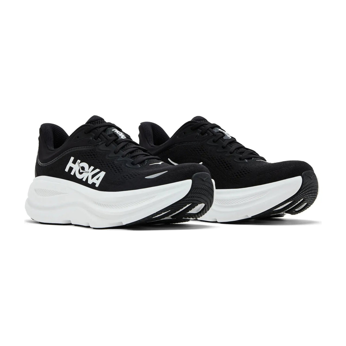 Hoka One One Bondi 9 Black White