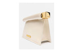 Jacquemus La Petite Pochette Rond Carré Light Ivory