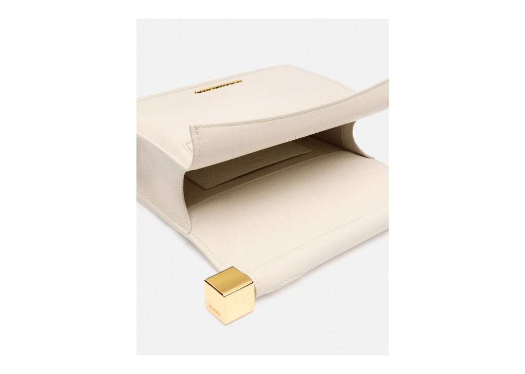 Jacquemus La Petite Pochette Rond Carré Light Ivory