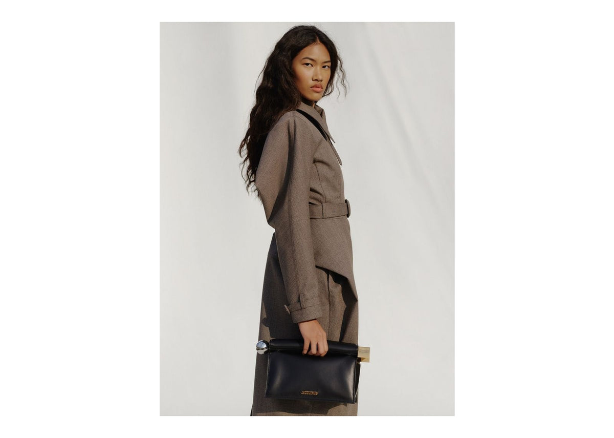 Jacquemus La Pochette Rond Carré Black