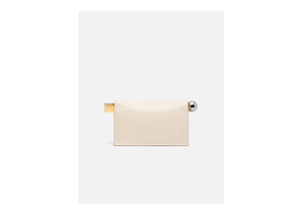 Jacquemus La Pochette Rond Carré Light Ivory