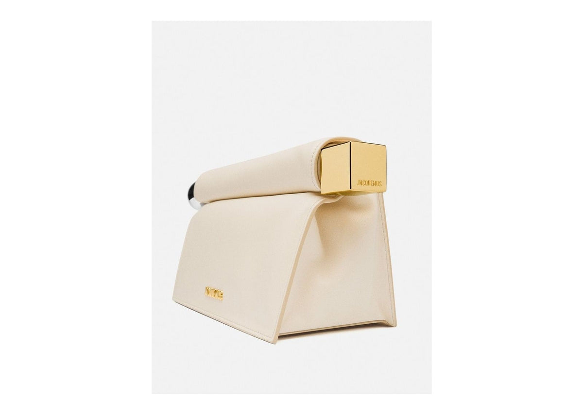 Jacquemus La Pochette Rond Carré Light Ivory