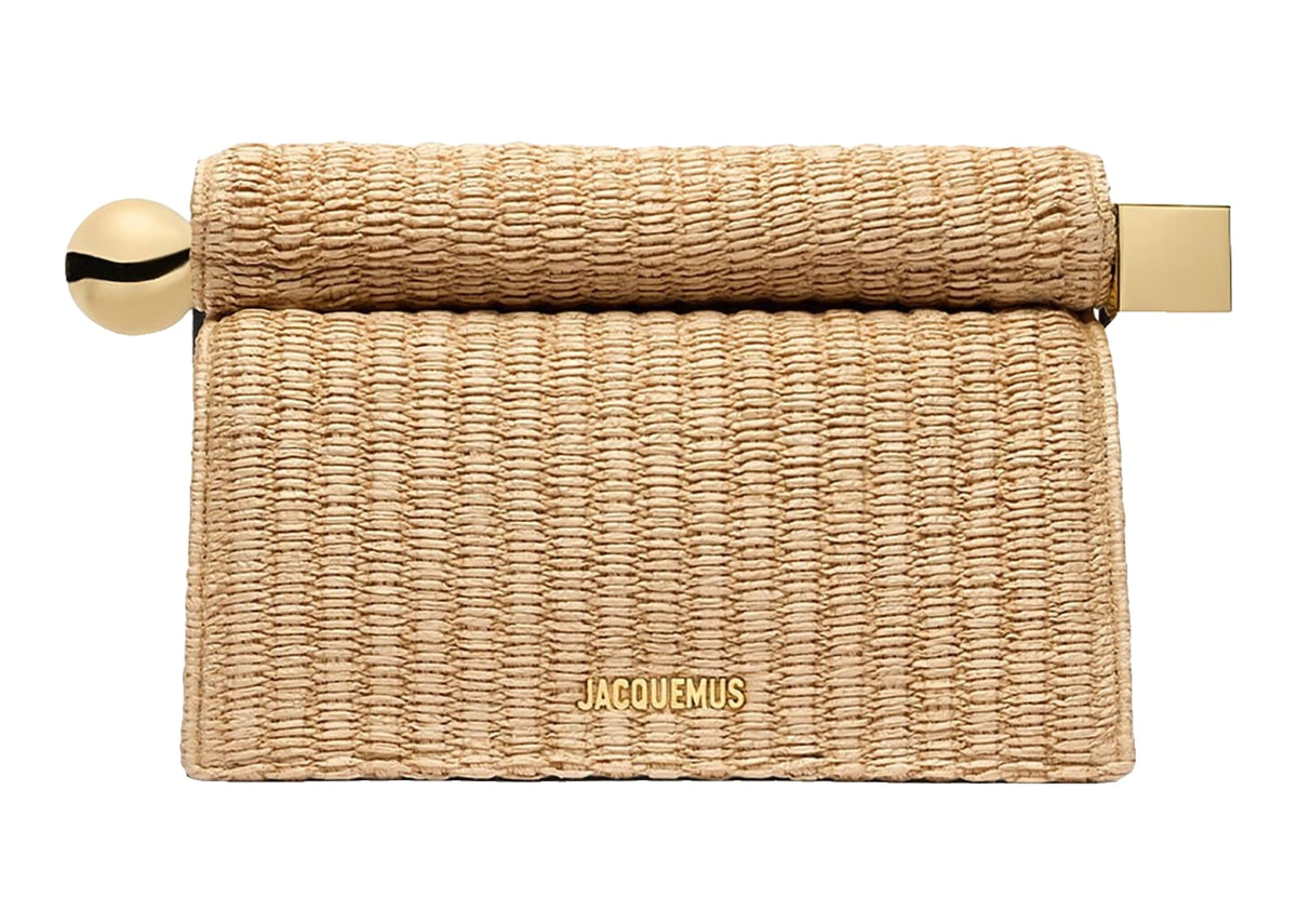 Jacquemus La Pochette Rond Carré Natural/Black