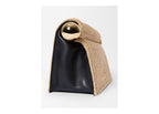 Jacquemus La Pochette Rond Carré Natural/Black