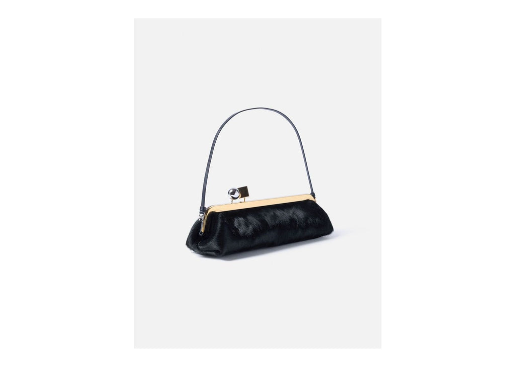 Jacquemus La Pochette Salon Pony Hair Black