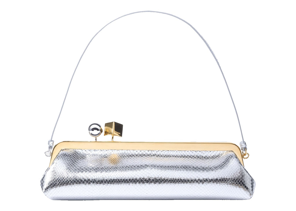 Jacquemus La Pochette Salon Silver