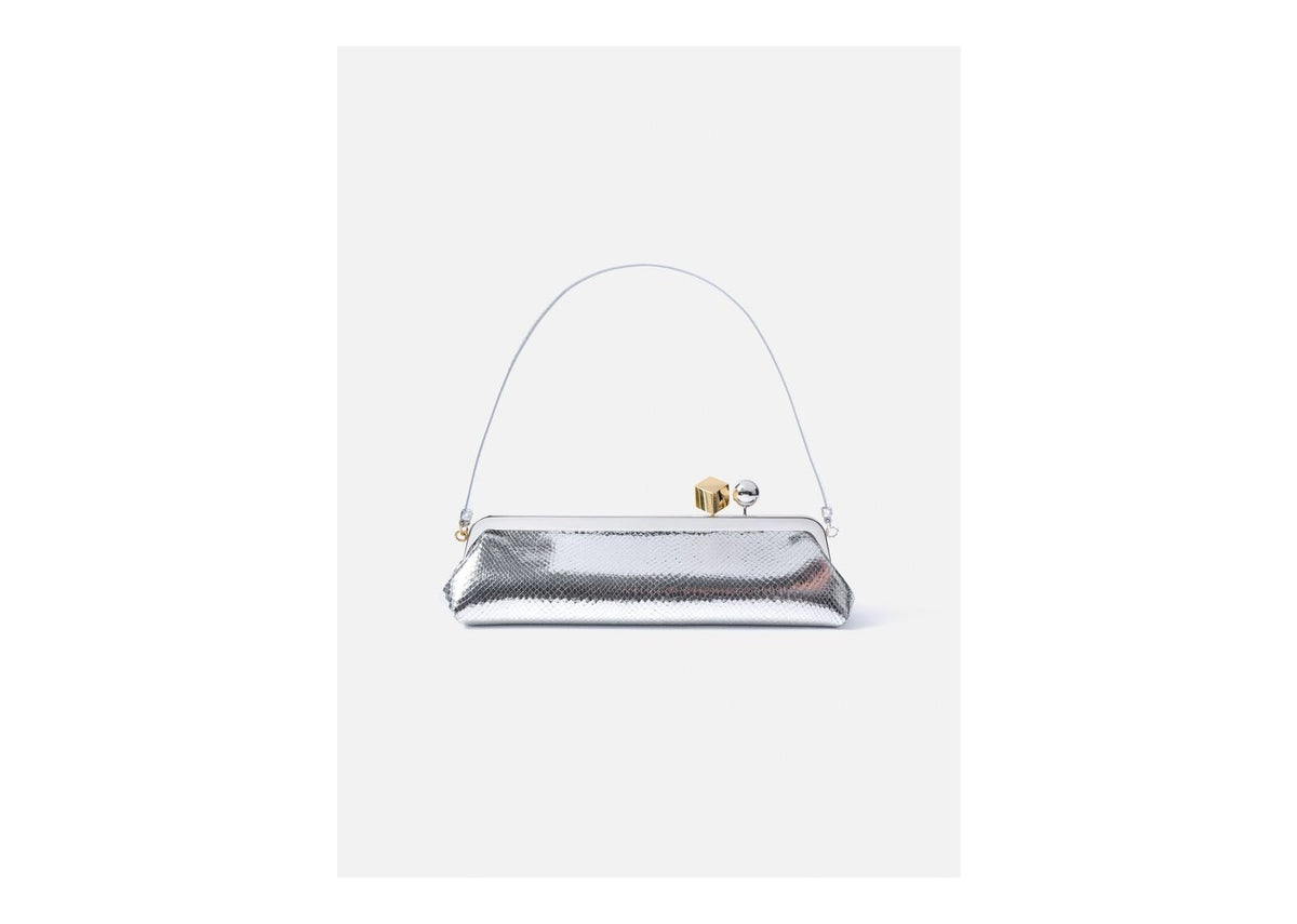 Jacquemus La Pochette Salon Silver