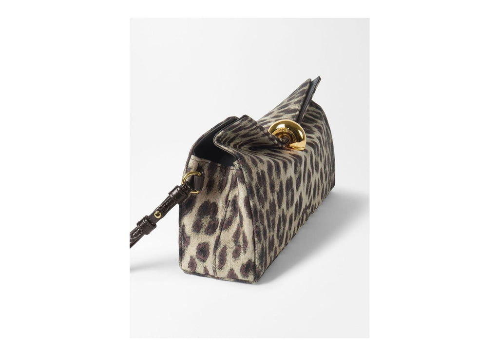 Jacquemus La Pochette Valérie Leopard Beige/Black