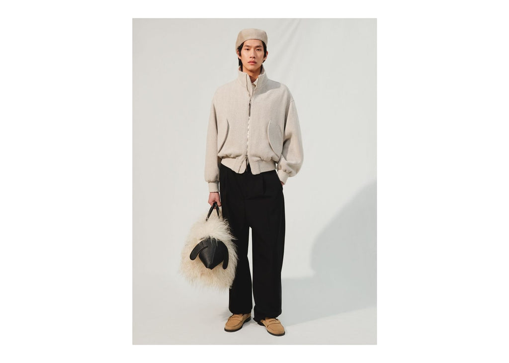 Jacquemus Le Cabas Turismo Off-White /Black