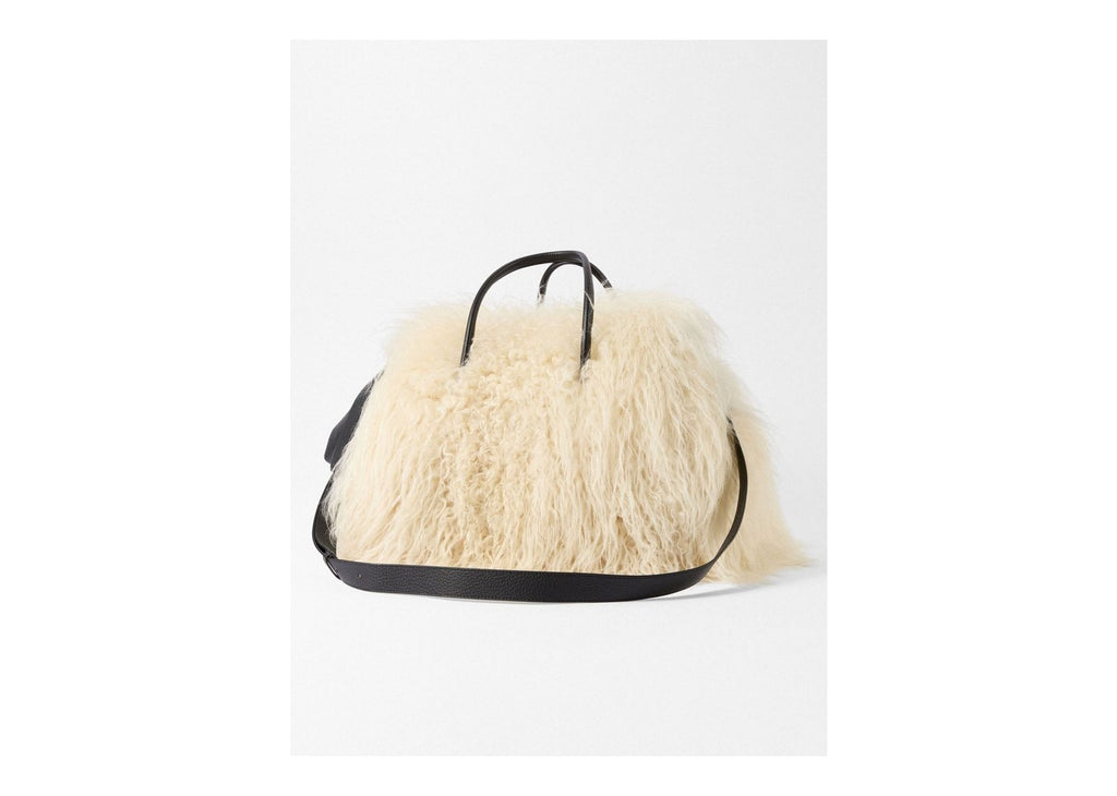 Jacquemus Le Cabas Turismo Off-White /Black