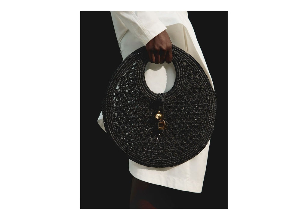 Jacquemus Le Petit Rond Spiaggia Black
