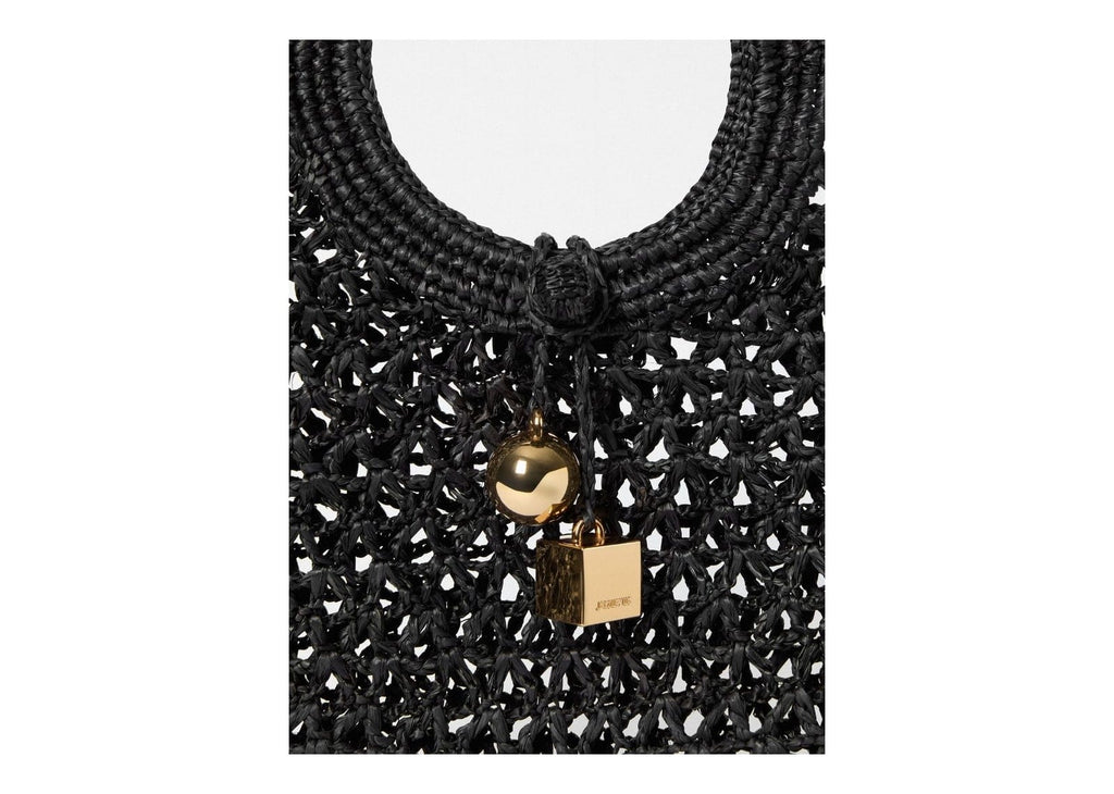 Jacquemus Le Petit Rond Spiaggia Black