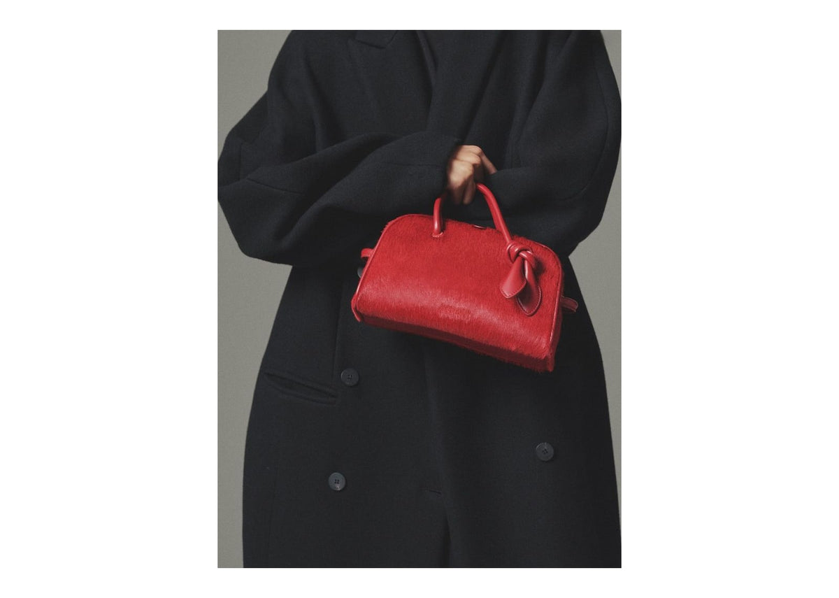 Jacquemus Le Petit Turismo Dark Red