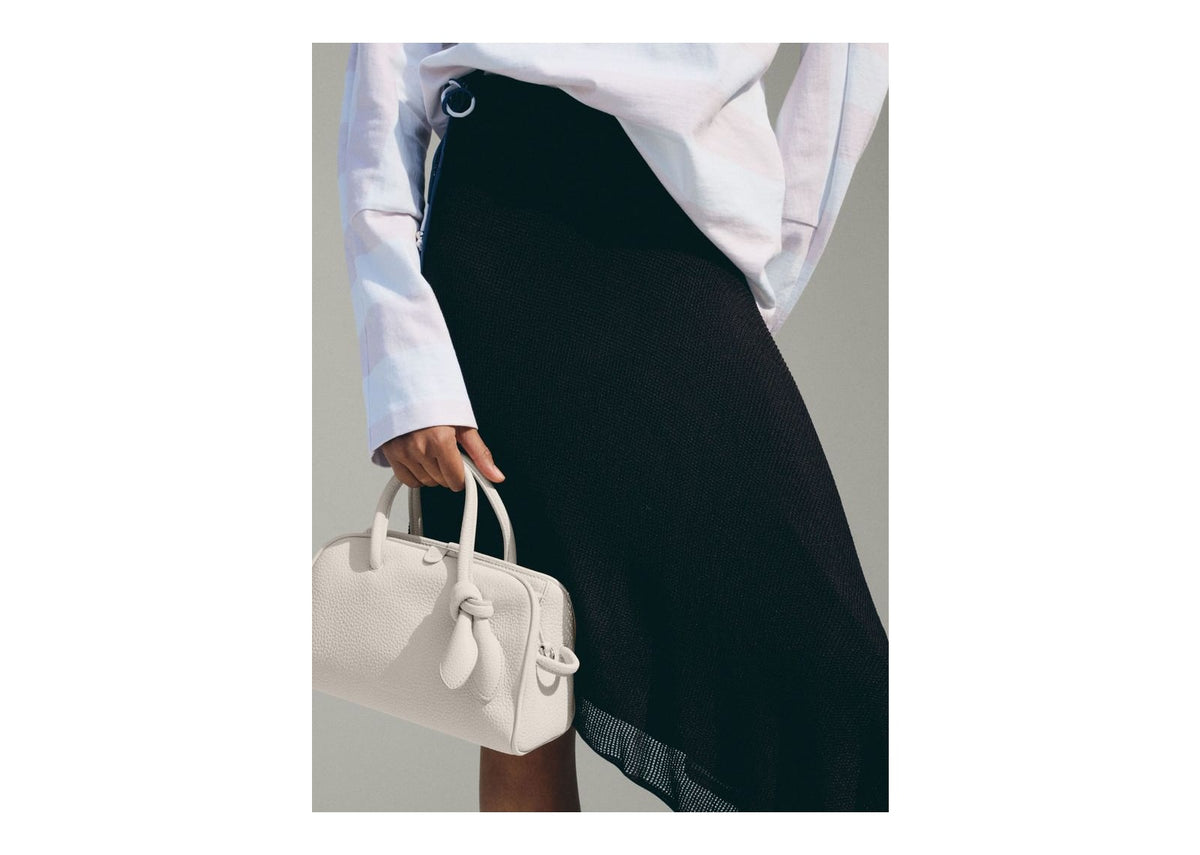 Jacquemus Le Petit Turismo Grained Light Ivory