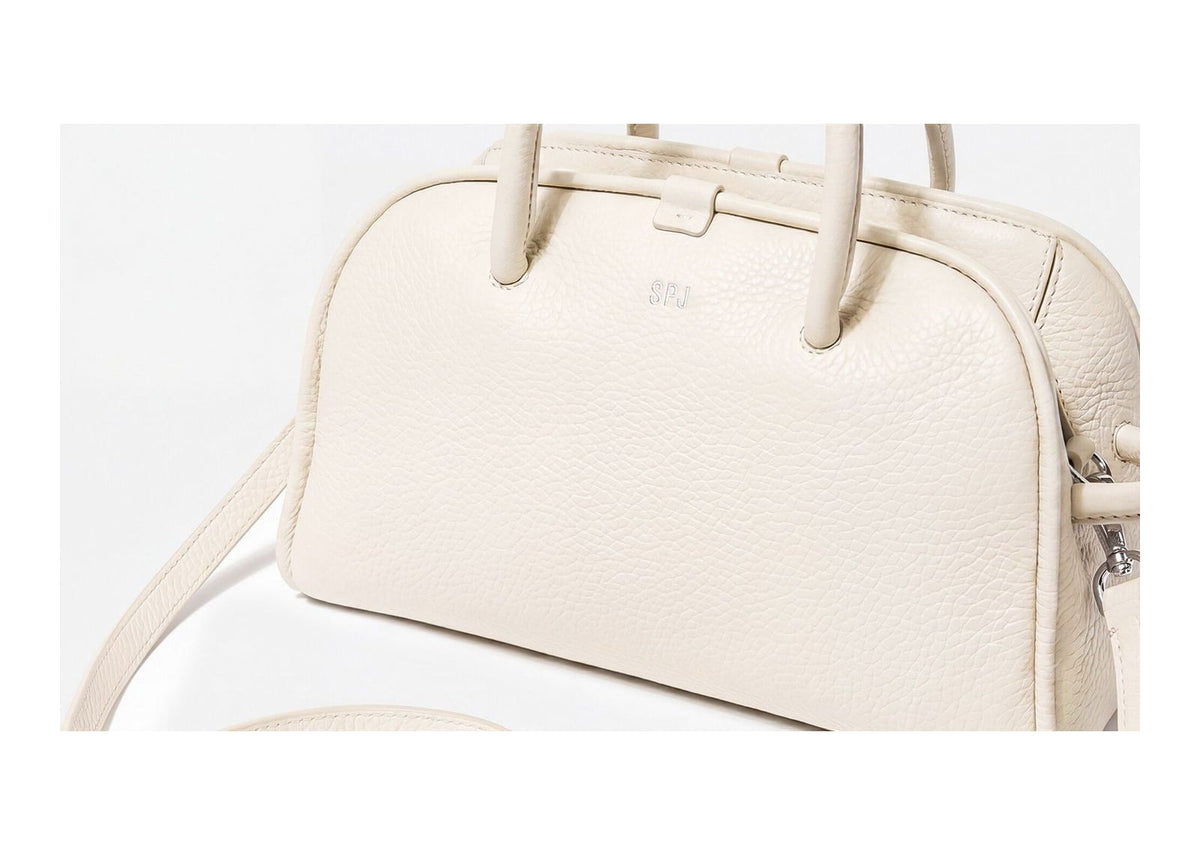 Jacquemus Le Petit Turismo Grained Light Ivory