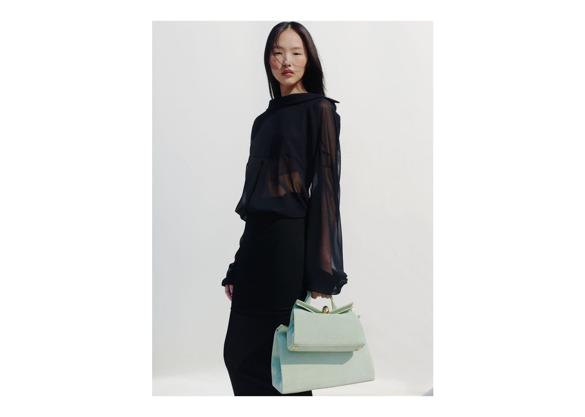 Jacquemus Le Petit Valérie Light Green