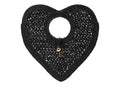 Jacquemus Le Spiaggia Coeur Black