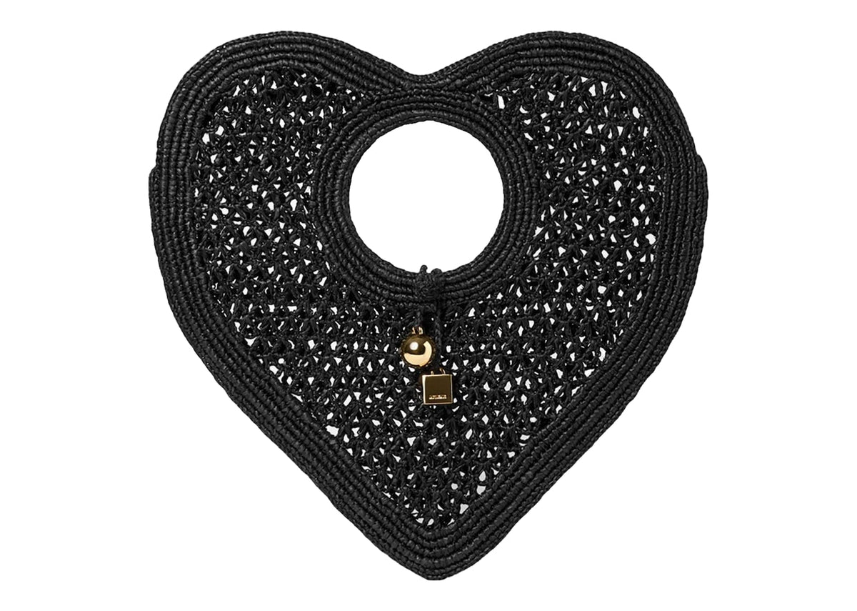 Jacquemus Le Spiaggia Coeur Black