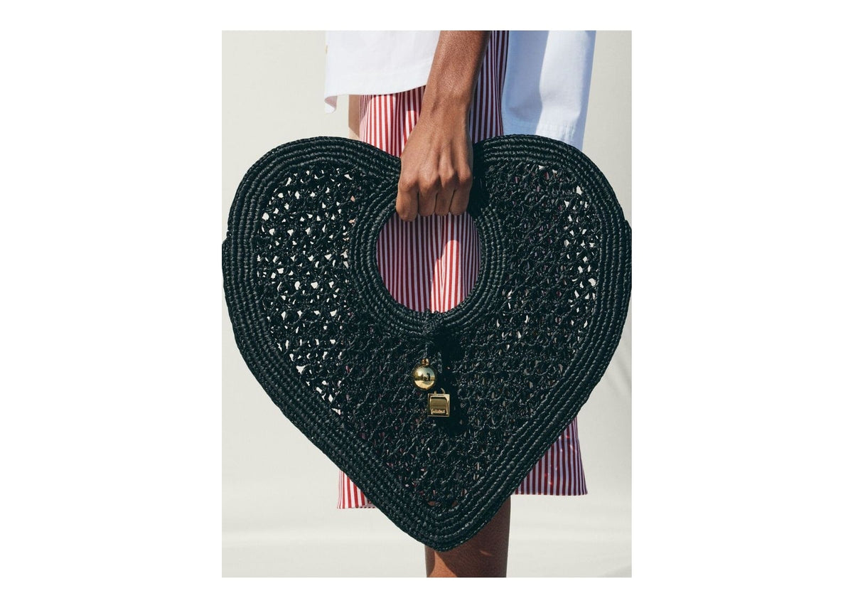 Jacquemus Le Spiaggia Coeur Black