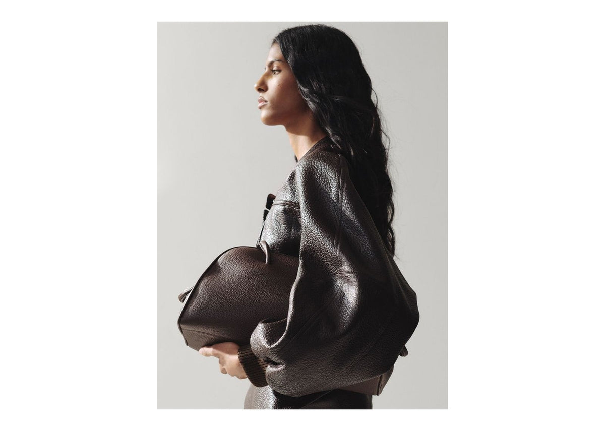 Jacquemus Le Turismo Grained Dark Brown