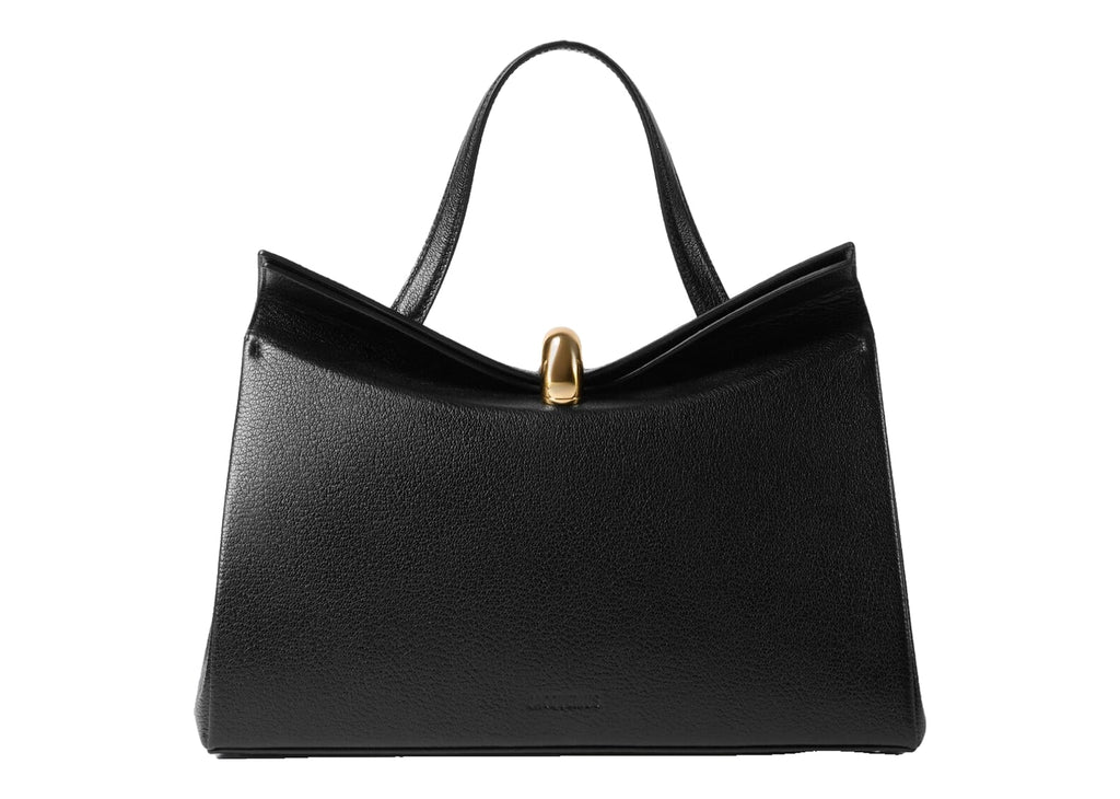 Jacquemus Le Valérie Grained Black