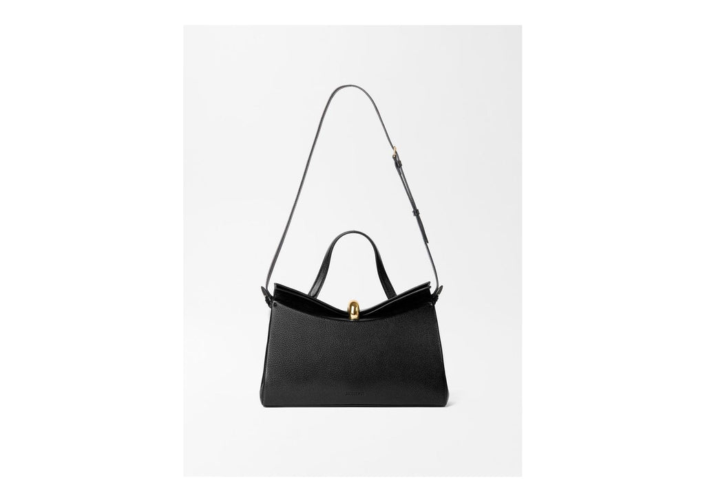 Jacquemus Le Valérie Grained Black