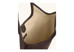 JW PEI Brooke Belted Embellished Shoulder Tote Bag Dark Brown